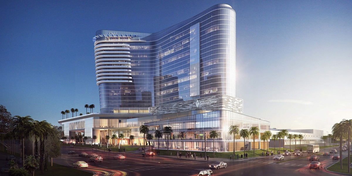 exterior render of Omni Fort Lauderdale Hotel 