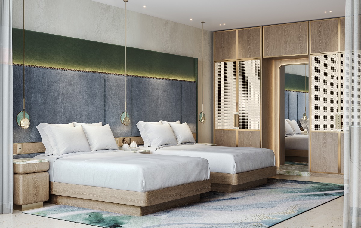 guestroom in St Regis dominican Republic designed by Chapi Chapo