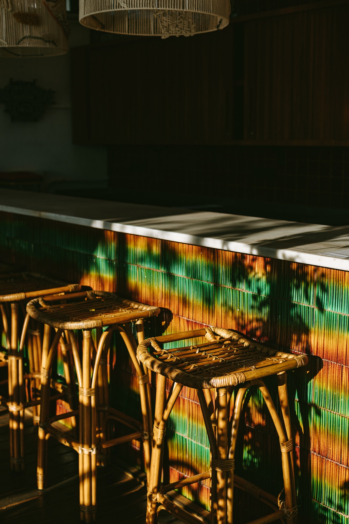 bar and bar stools