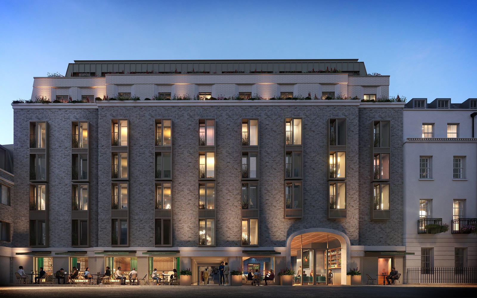 CGI of The Shepherd Mayfair