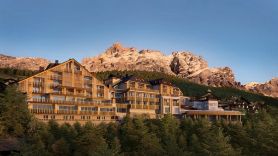 Aman Rosa Alpina, Italy - Render Exterior