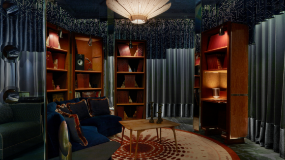 The Dedar Library by Pirajean Lees, WOW!House 2025
