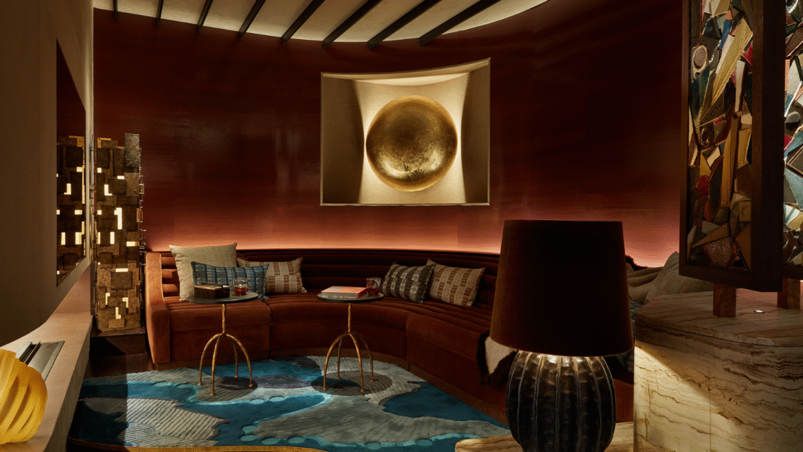 WOW!house 2025 installation by Alex Dauley, Media room by Nucleus