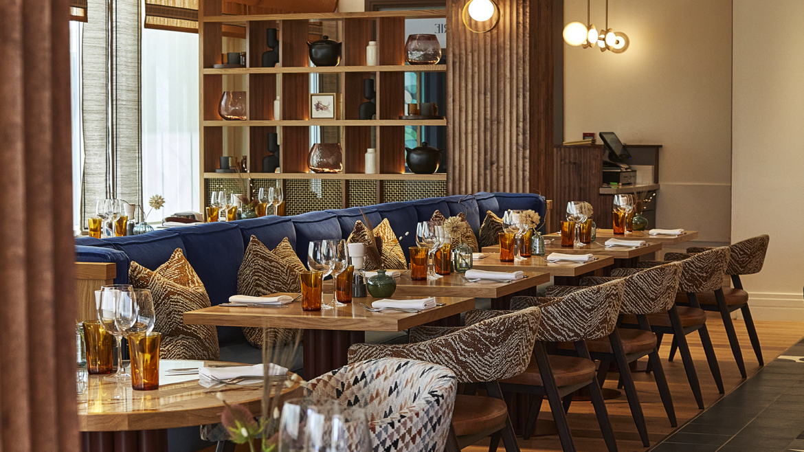 The Brasserie Sopwell House designed by Sparcstudio
