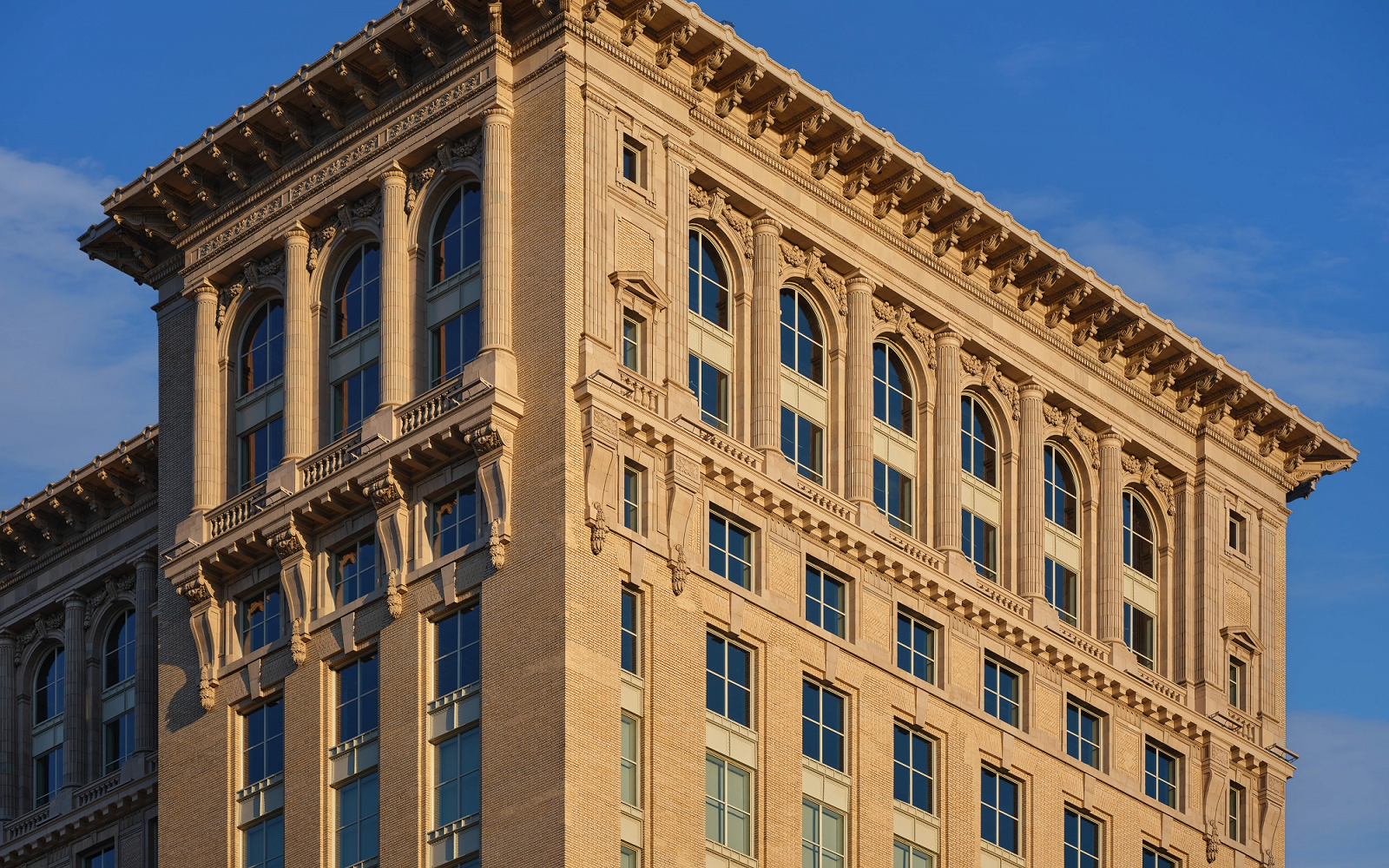 exterior render of NoMad Detroit