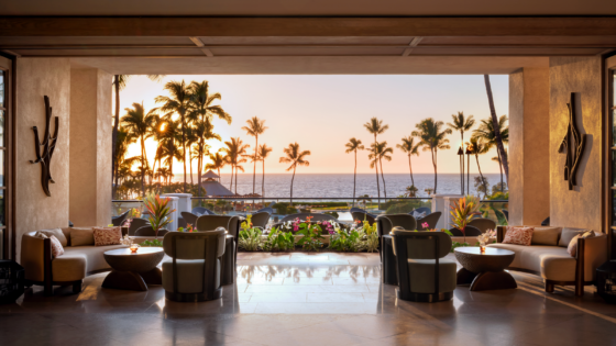 hotel lobby - HBA San Francisco Transforms Design of Fairmont Orchid