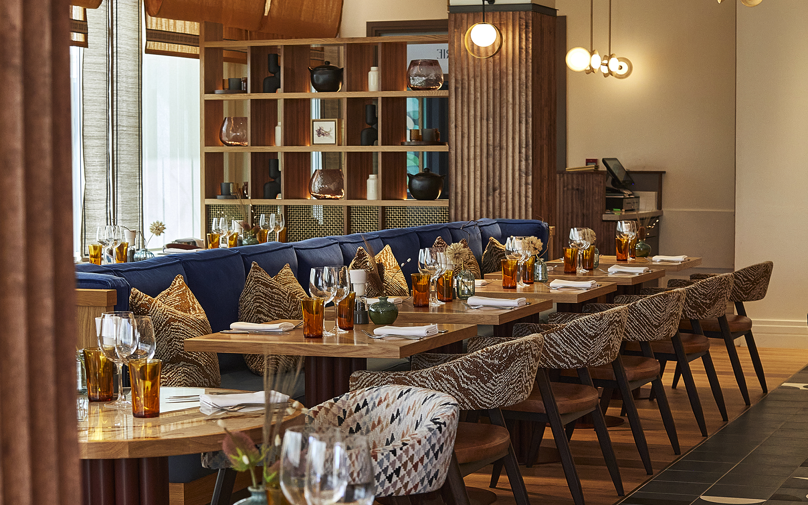 The Brasserie Sopwell House designed by Sparcstudio