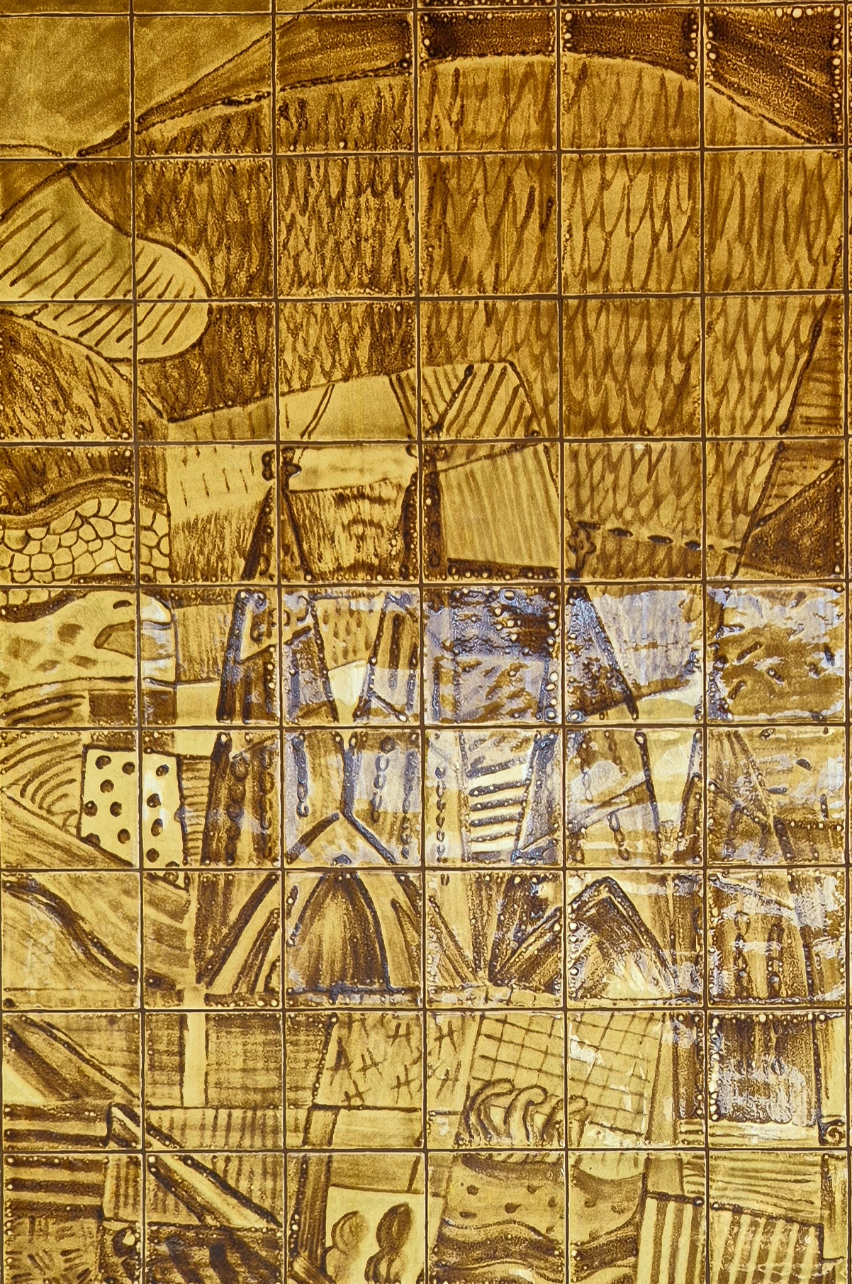 hand painted tiles of Barcelona