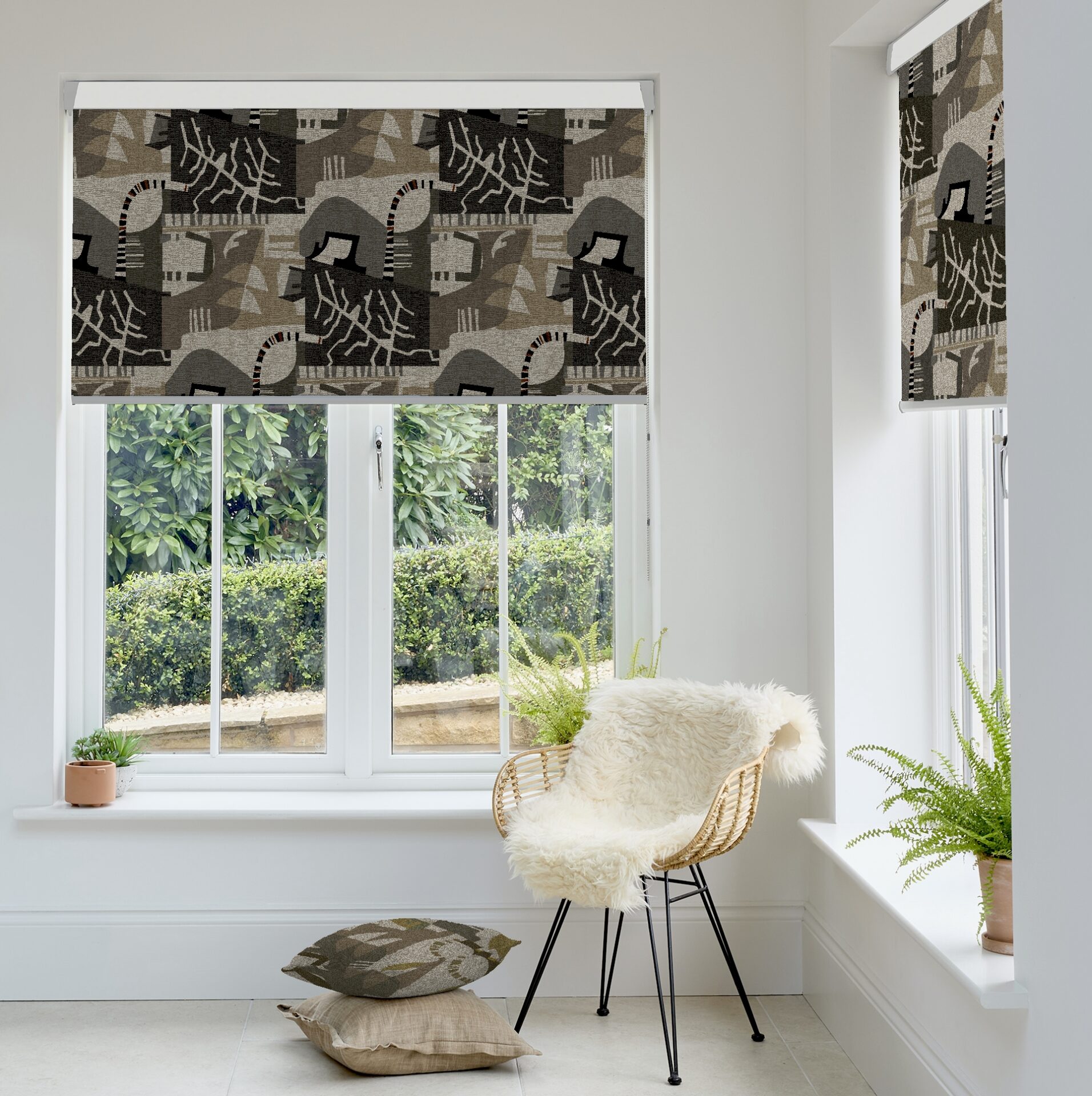 Latitude fabric by Skopos on curtain
