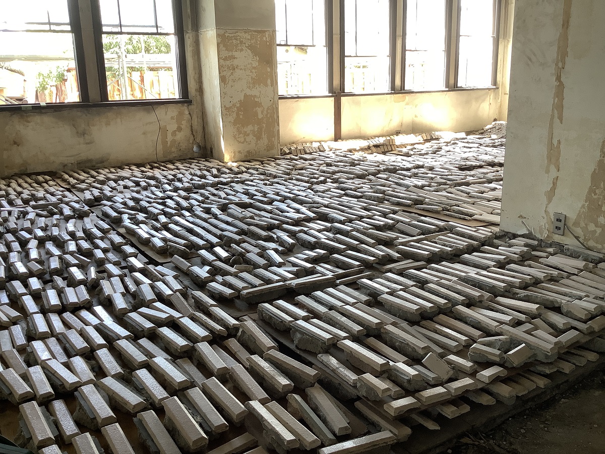 Imperial Hotel, Kyoto_Tile Reuse