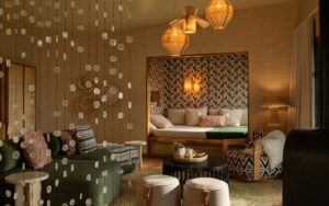 luxury lodge bedroom at Lemala Osonjoi Lodge Ngorongoro