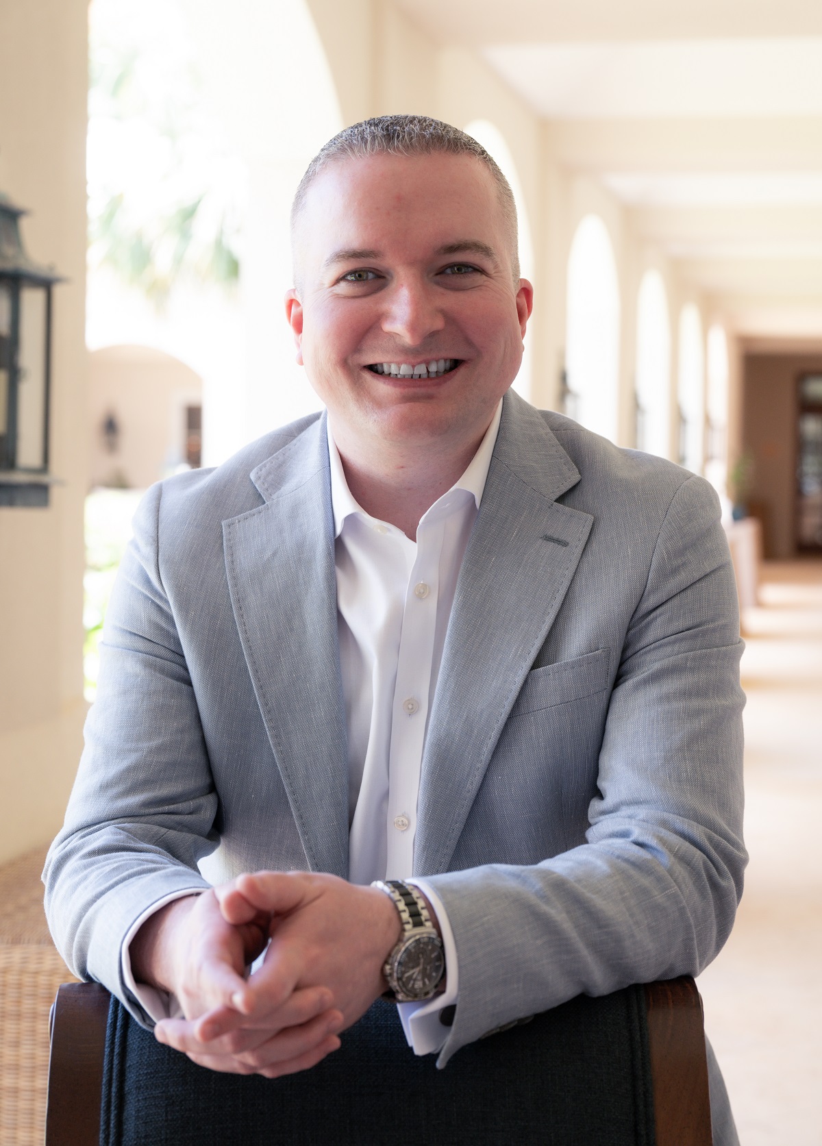 Patrick Graham headshot - new appointment Rosewood Bermuda