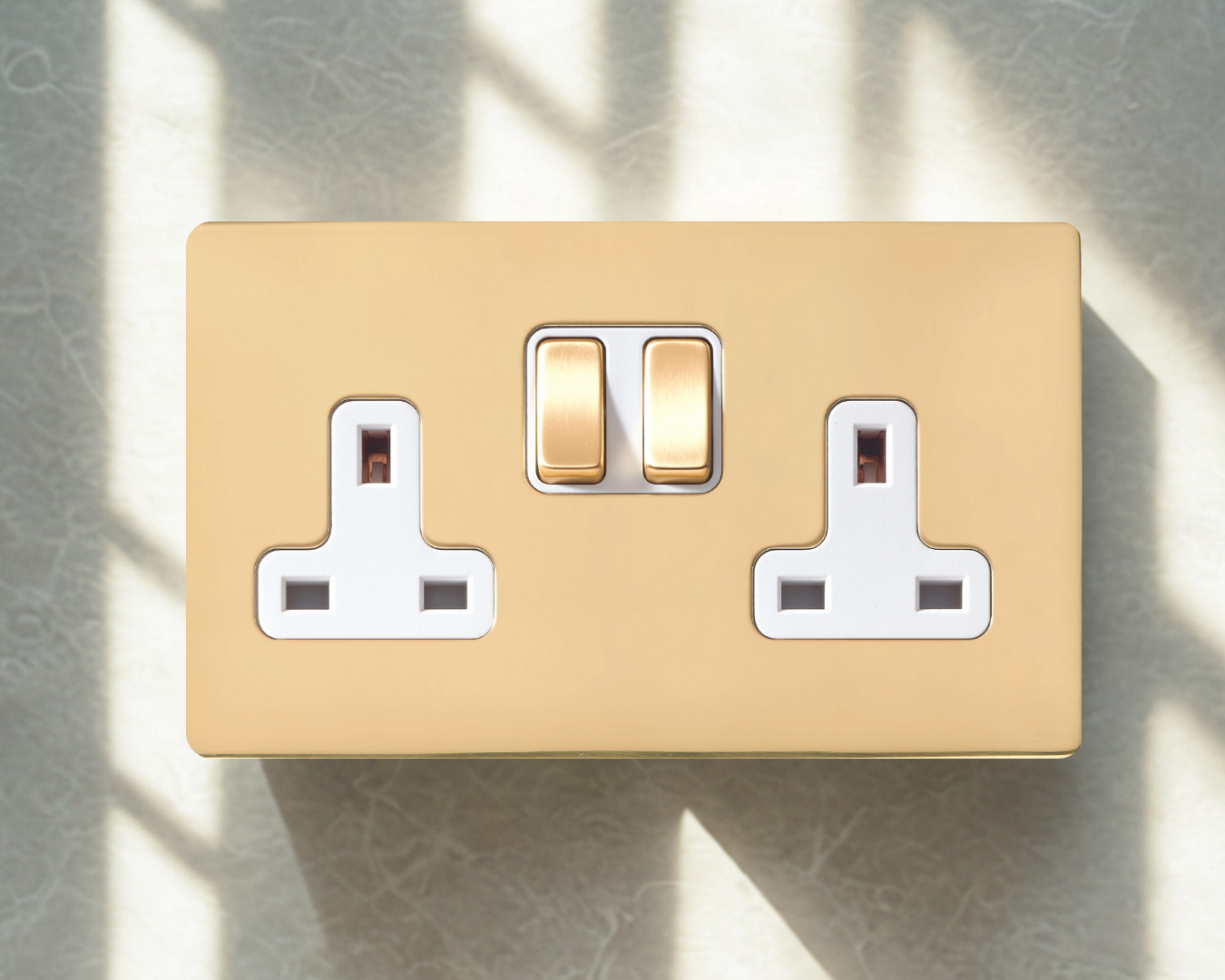 Sheer-CFX, gold plug and switch set from Hamilton Litestat