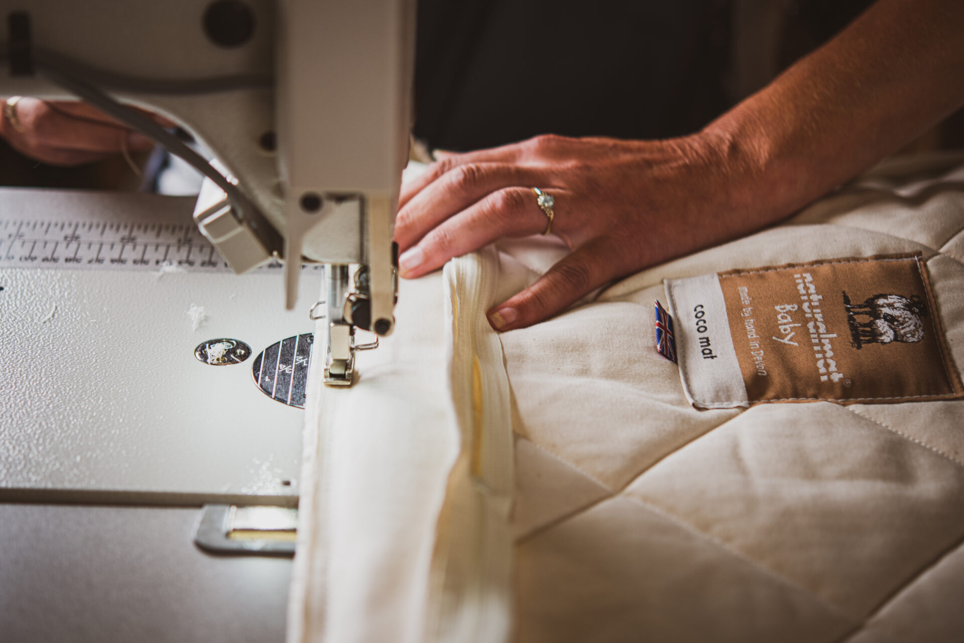 All Naturalmat beds and mattresses are handmade in Devon by local craftspeople | Image credit: Naturalmat