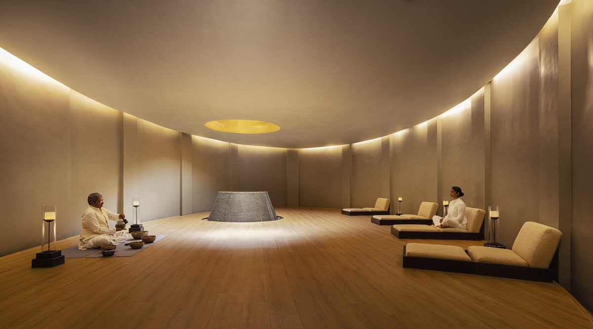 Dhayana meditative circular space