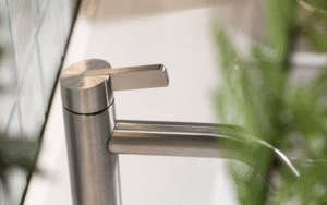 BAGNODESIGN Beach House mixer in stainless steel