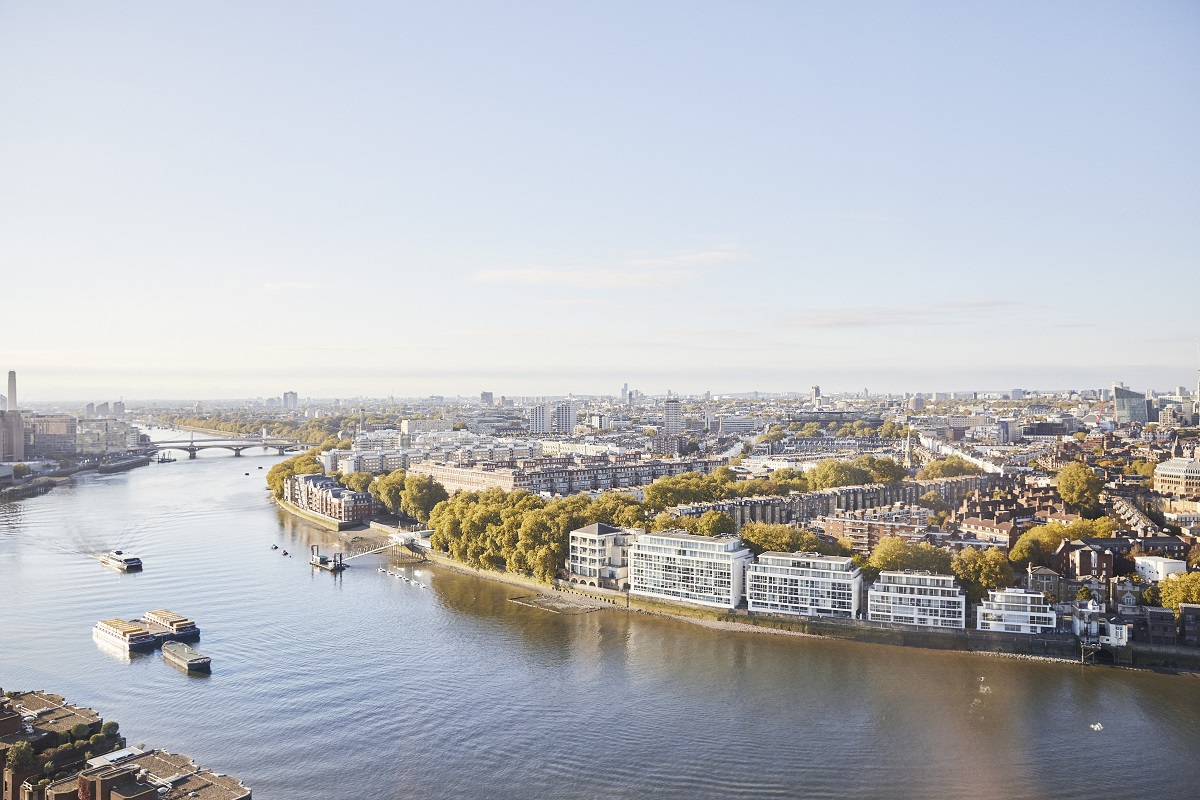 guestroom view from Park Hyatt London River Thames