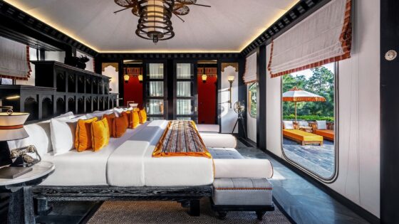 in Paro, Bhutan -Luxury Tented Bedroom in Pemako Hotels