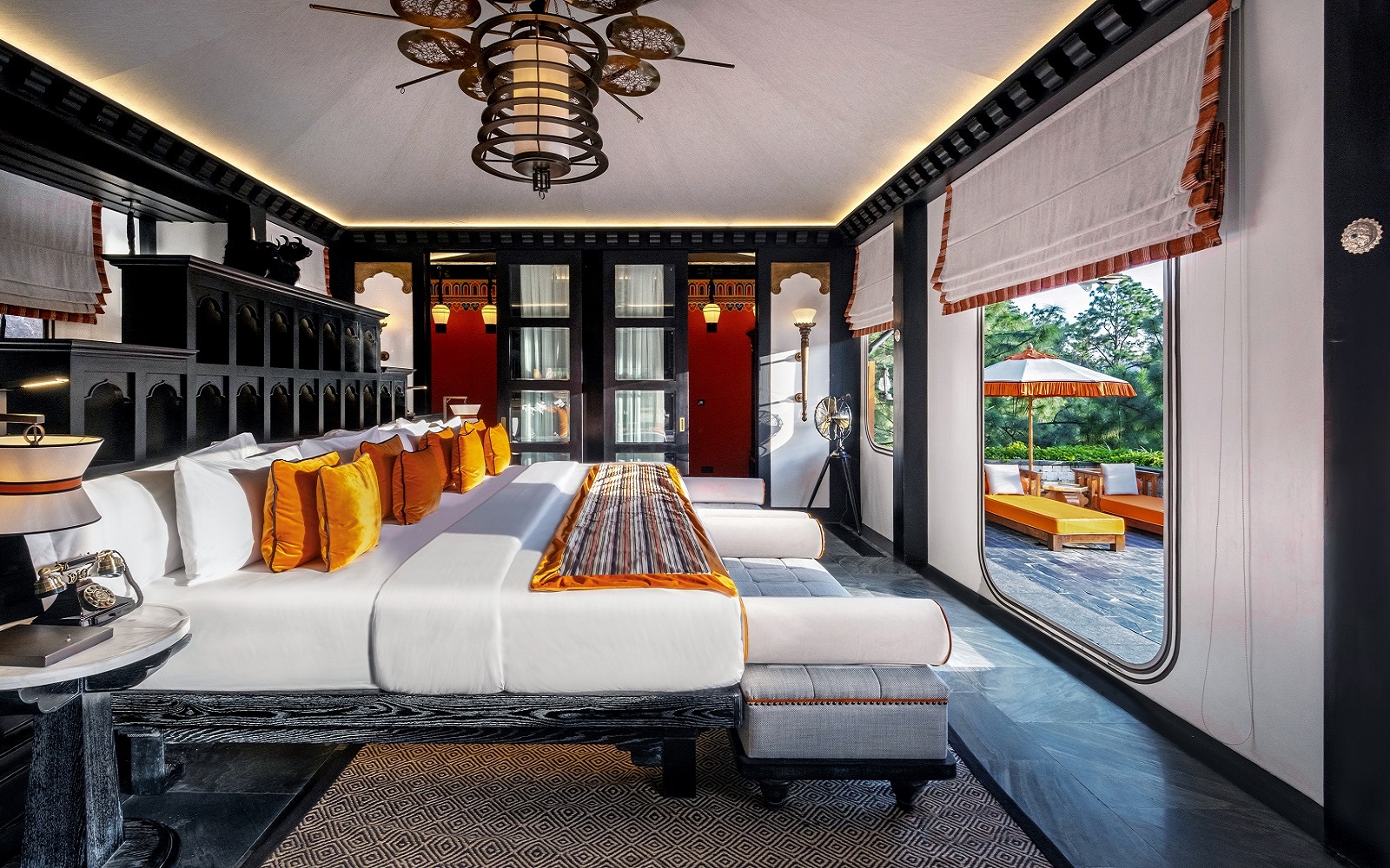 in Paro, Bhutan -Luxury Tented Bedroom in Pemako Hotels