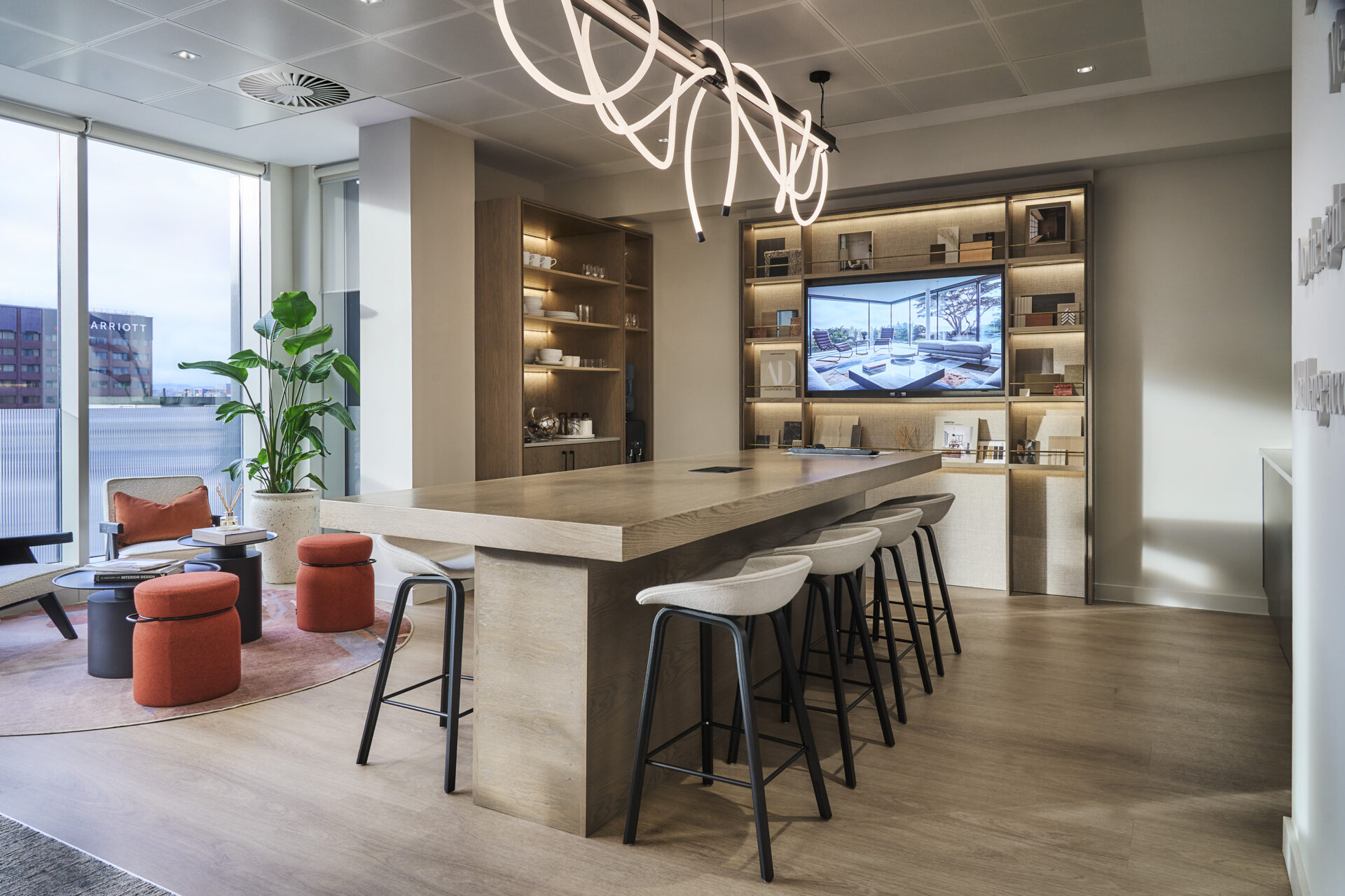 Image Captions Combe Royal: D esign and procurement by OCCA Hotel Make Believe : Hotel concept, designed by OCCA OCCA HQ in Glasgow, designed by OCCA. OCCA'S Kate Mooney reveals how creative lighting moves beyond function; becoming mood-setter, storyteller and memory-maker...