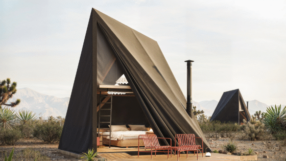 luxury tented design Softshell designed by Nokken and BIG