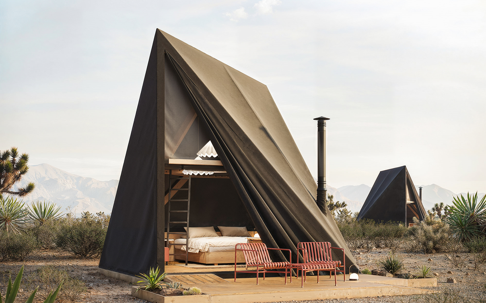 luxury tented design Softshell designed by Nokken and BIG