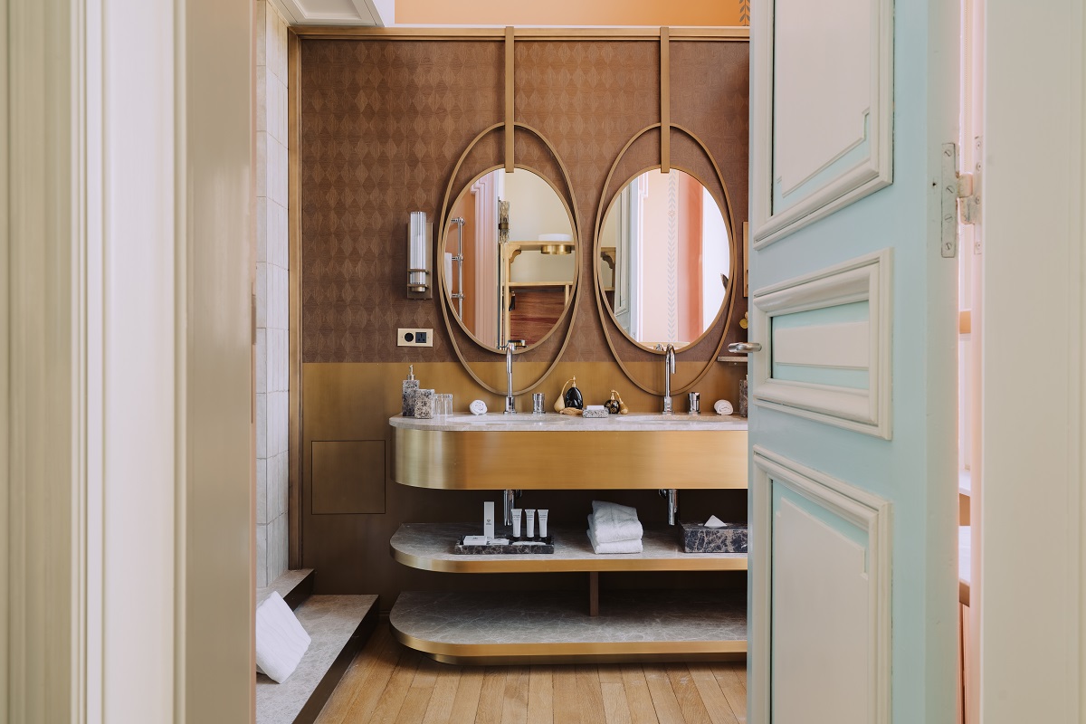 bathroom in Villa_Petrusse designed by Tristan_Auer