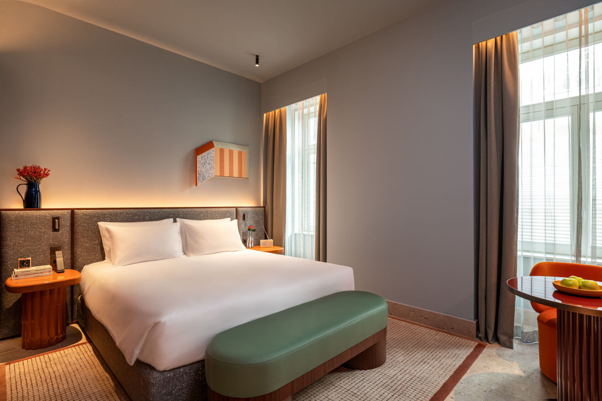 Bedroom at Andaz Lisbon