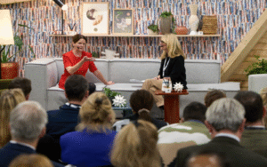 on stage panel discussion at Independent Hotel Show London