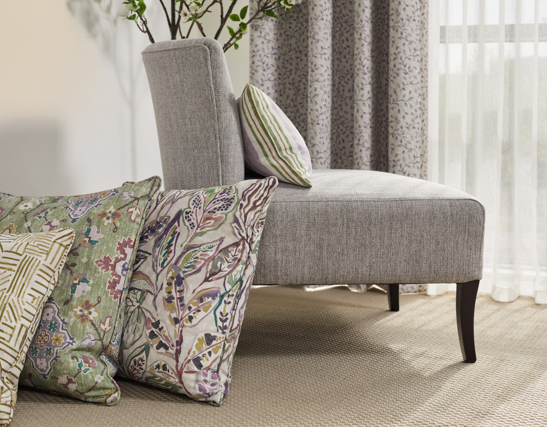 Hacienda collection in Heather from Edmund Bell