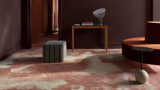 Abstract carpet collection floor from Ege Carpets