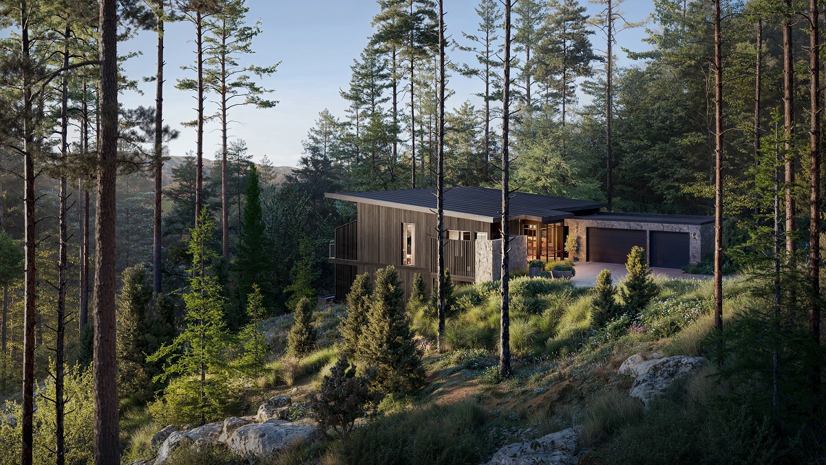 rosewood Residences Calistoga render