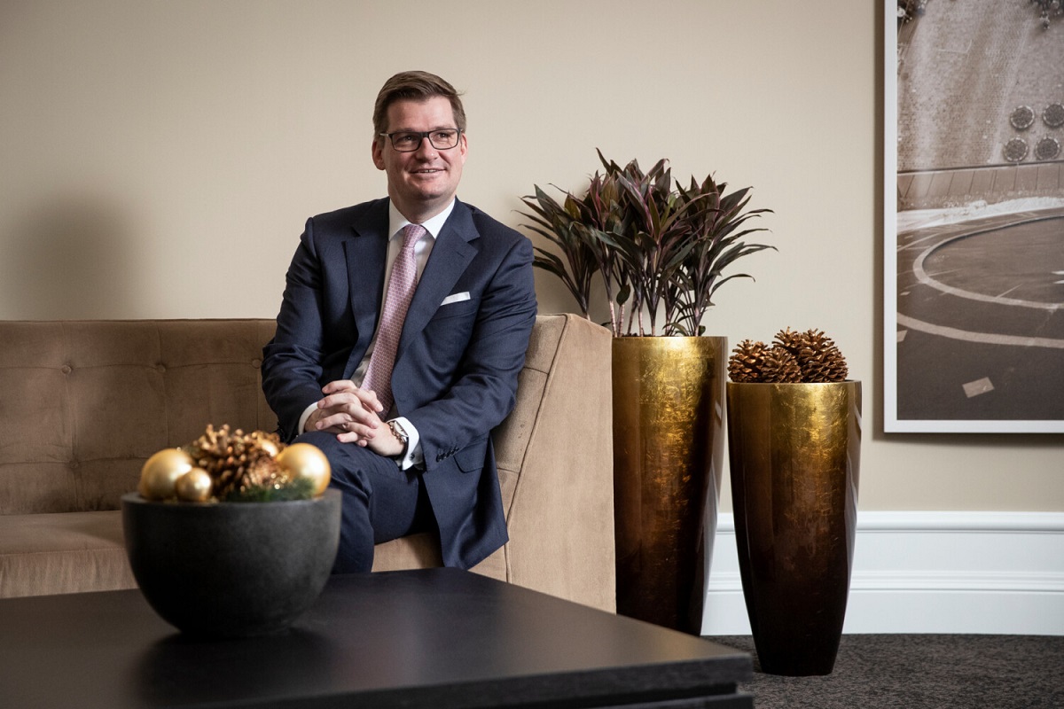 Maximilian Von Reden, General Manager of Hotel Amigo, Brussels