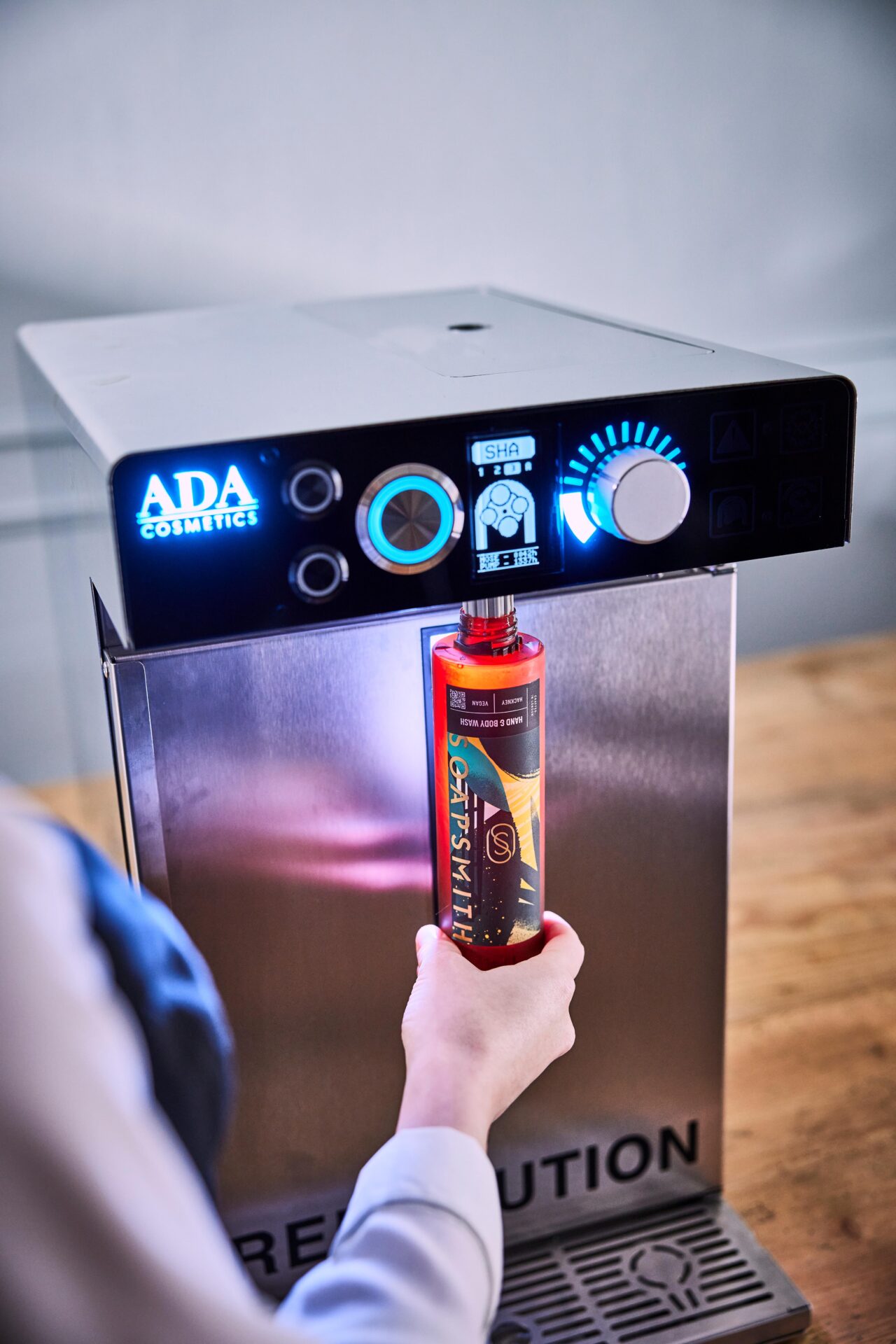 ADA Cosmetics Refillution_refill system_SmartCare_Soapsmith Hotel Collection - vertical