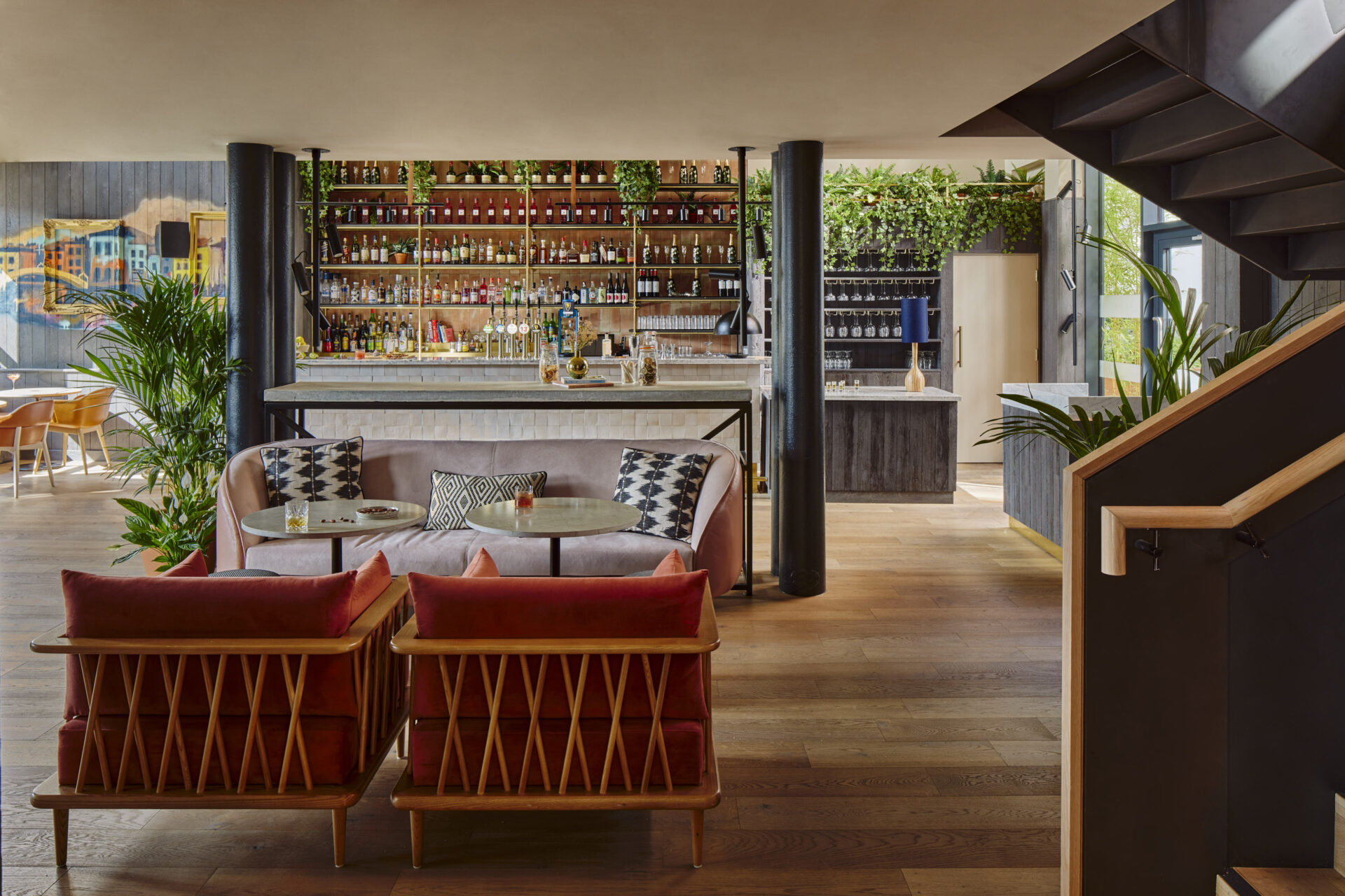 Atkinson & Kirby flooring at Zanzibar Locke Hotel