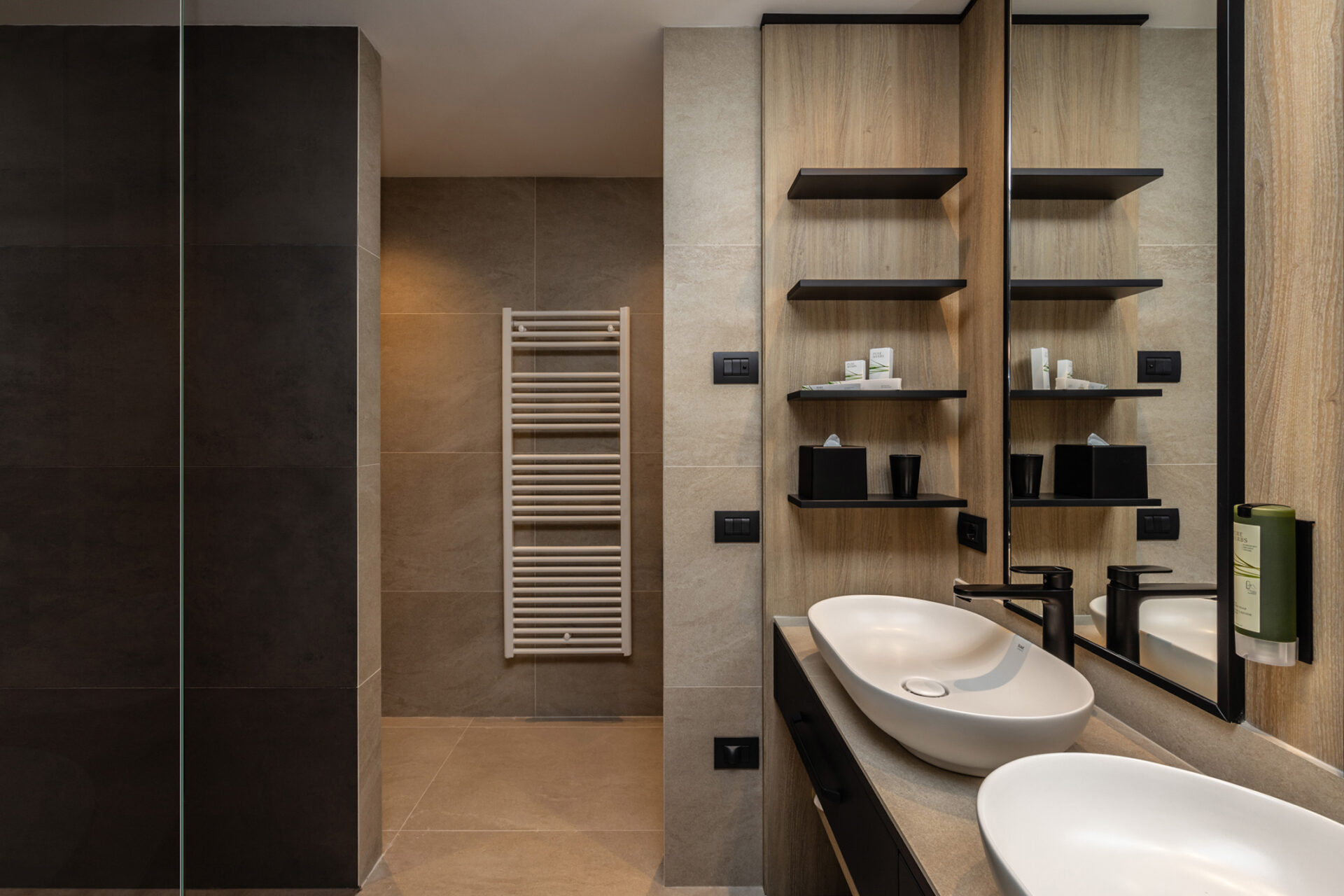 Luxury bathroom with RAK Ceramics surfaces at Gardea Soulfamily Resort