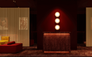 Render of VIP suite at Independent Hotel Show 2025