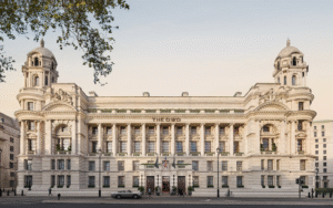 Exterior of Raffles London at The OWO