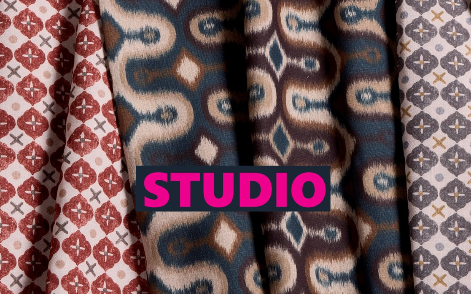 Fabric swatches from the new Skopos Studio design library
