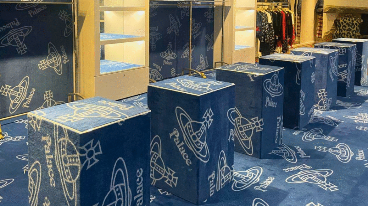 Custom Balsan carpet for Vivienne Westwood