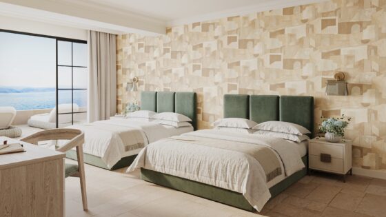 Villa Vibes wallcovering by Phillip Jeffries