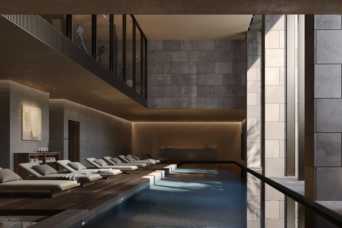 indoor pool and spa - The Carter Building