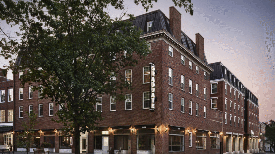 facade of Graduate by Hilton Princeton - an historic landmark reimagined by hospitality design firm Stonehill Taylor