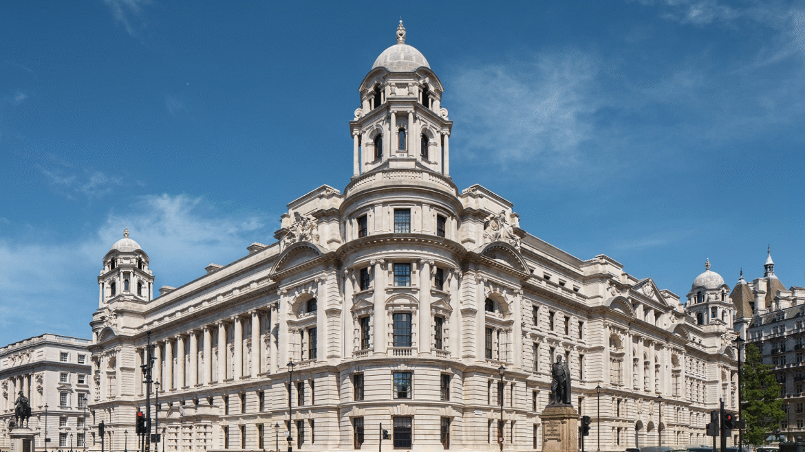 facade Raffles London at The OWO