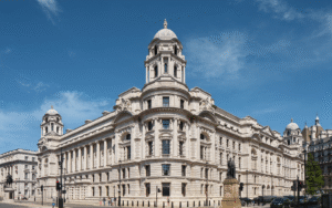 facade Raffles London at The OWO