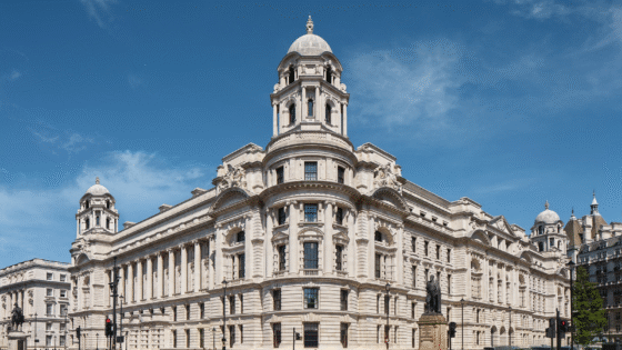 facade Raffles London at The OWO