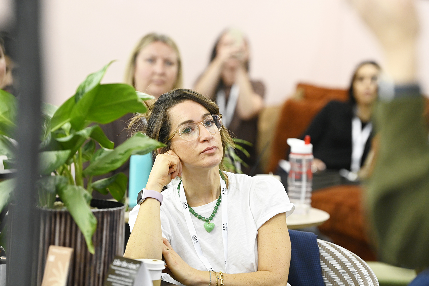 Audience member at Accessible Design Talk IHS 2025