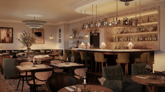 Dining room and bar at Miiro Palais Rudolf