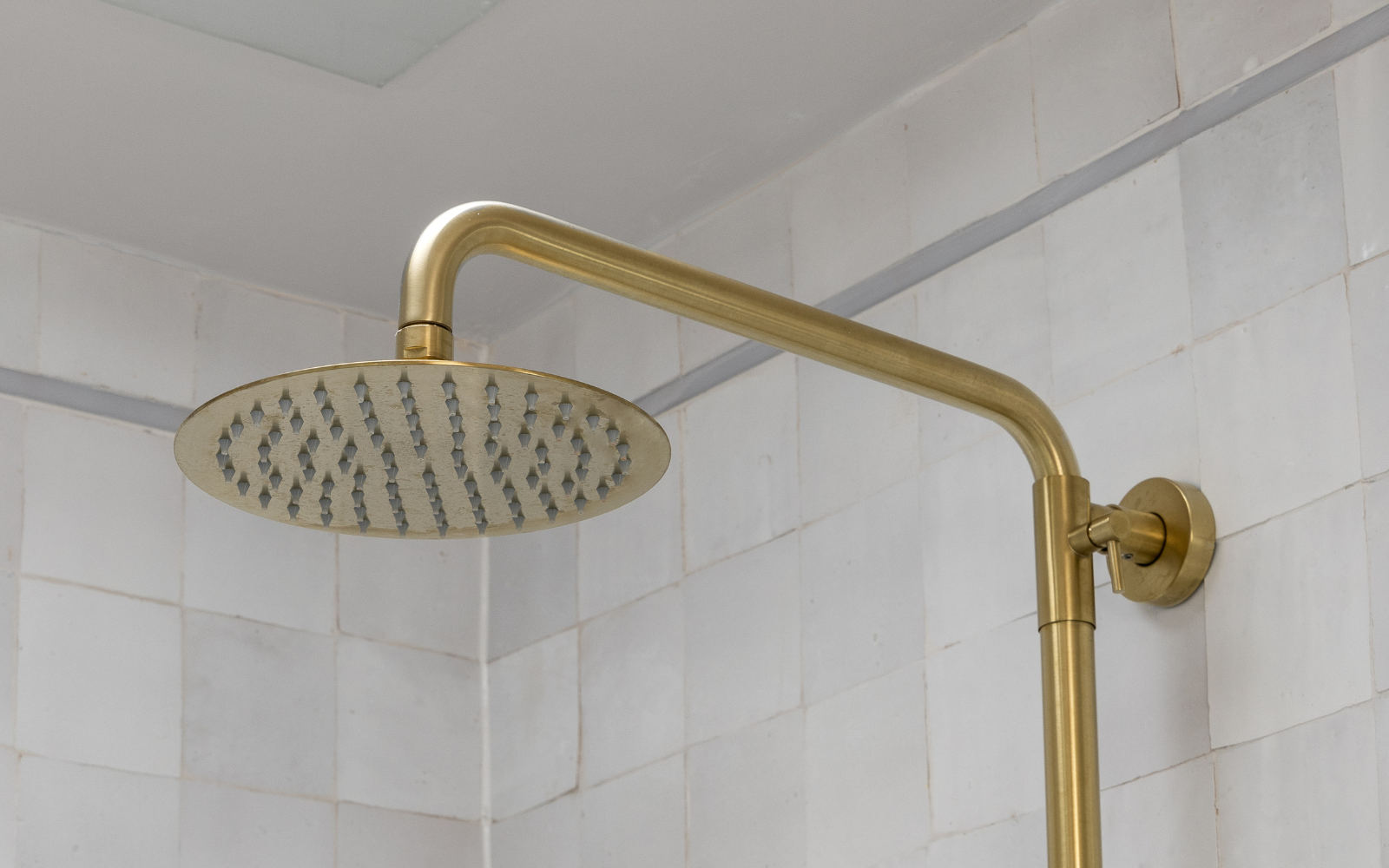 ABI Interiors brass shower head