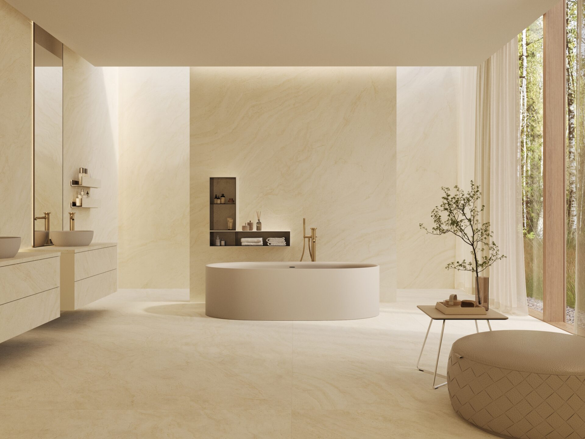 Atlas Concorde x HBA Marvel T surface bathroom